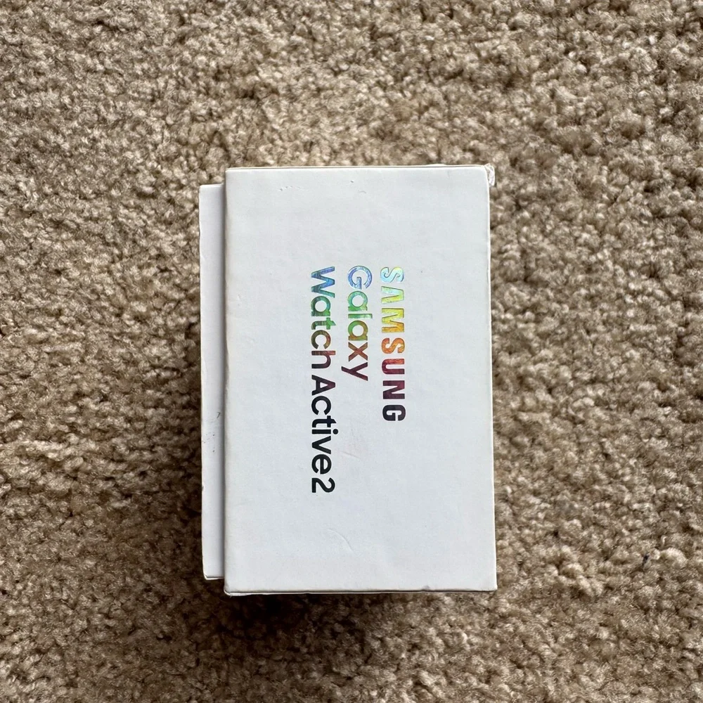 Samsung Galaxy Watch Active 2 44mm Aluminum Case with Sport Band- AQUABLACK